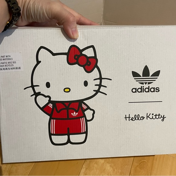 ADIDAS ORIGINALS x hello Kitty forum low sneakers sz8 - Picture 8 of 14
